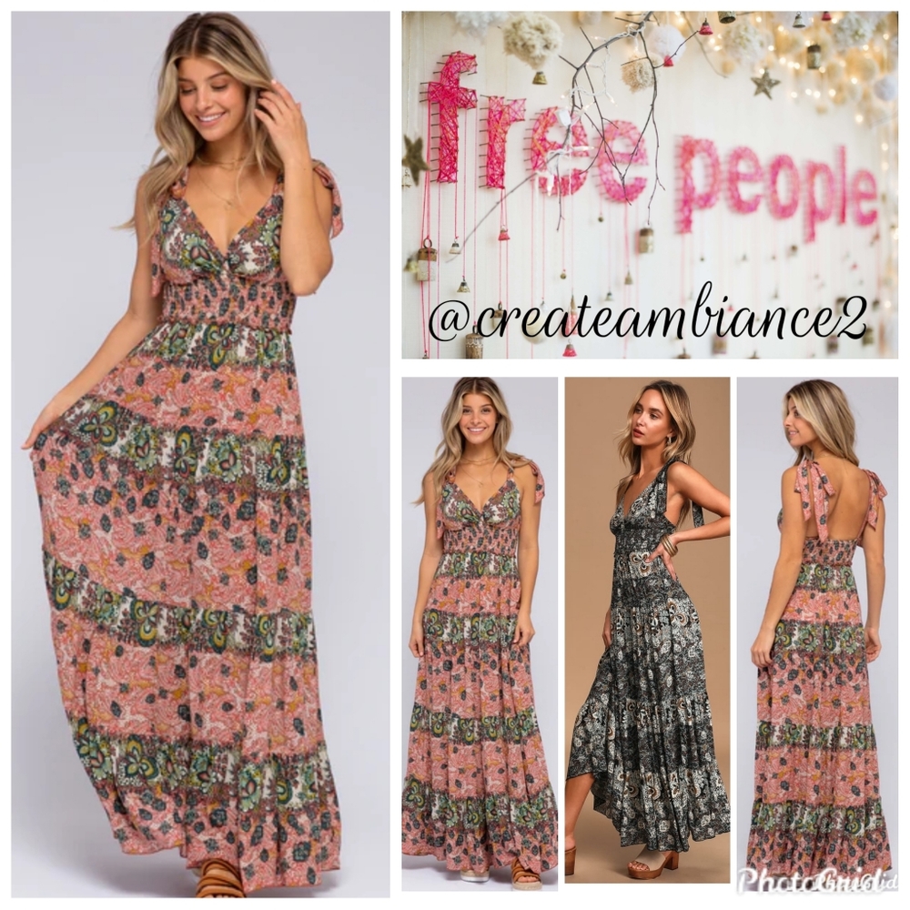 🔥XSOnly🔥Free People Maxi Dress